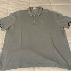 Lacoste polo shirt grey size 7